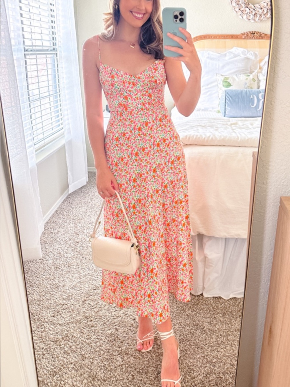 Princess Polly Floral Amara Midi Dress